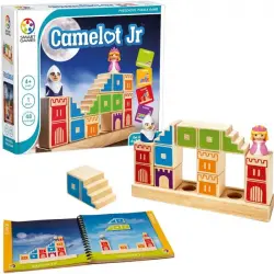 Smart Games Puzzle de Madera Educativo Camelot Jr 48 Retos +4 Años