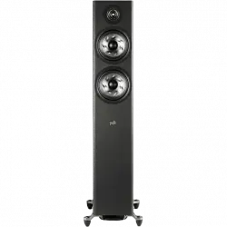 Torre de sonido - Polk Audio Reserve R600, Sonido 3D multicanal, Tecnología Power Port 2.0, 200 W, Negro