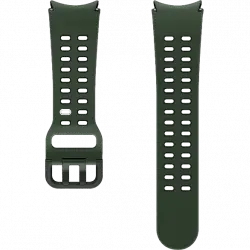 Correa - Samsung ET-SXR94LGEGEU, Para Galaxy Watch 6, M/L, 20 mm, deportiva Extreme, Verde/Negro