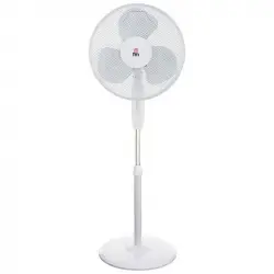 FM Calefacción VP-40 Ventilador de Pie 45W Blanco