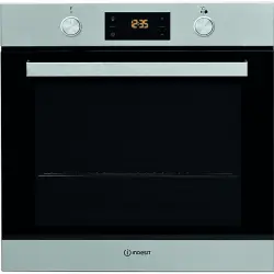 Horno - Indesit IFW 6841 JP IX, Multifunción, Pirolítico, 71 l, 59.5 cm, Acero inoxidable