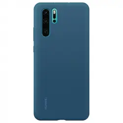 Huawei Funda Silicona Azul para Huawei P30 Pro
