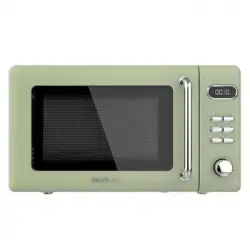 Microondas Con Grill Cecotec Proclean 5110 Retro 700w 20l Diseño Vintage