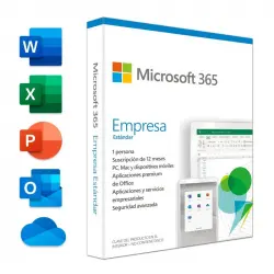 Microsoft 365 Empresa Estándar 1 Usuario 1 Año 5 Dispositivos
