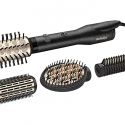 Moldeador - Babyliss AS970E, Tecnología iónica, 2 Niveles de temperatura, Negro y dorado