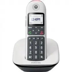 Teléfono fijo inalámbrico Motorola Dect CD5001 Blanco