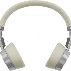 Auriculares inalámbricos - Lenovo Yoga ANC, De diadema, Supraaurales, Bluetooth, Crema