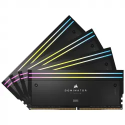 Corsair Dominator Titanium DDR5 6000MHz 96GB 4x24GB CL30 XMP Negro