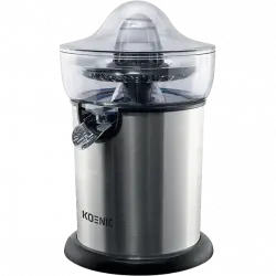 Exprimidor - Koenic KCP 13021 M, 0.5 l, 100 W, 2 velocidades, Transparente, Sistema antigoteo, Inox