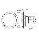 Loudspeaker 100 Volt 4 80 W