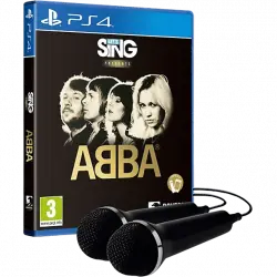 PS4 Let's Sing ABBA + 2 micrófonos