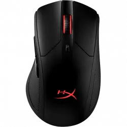 Ratón gaming - HyperX Gaming Pulsefire Dart, Inalámbrico, 16000 ppp, 6 Teclas Programables, Negro