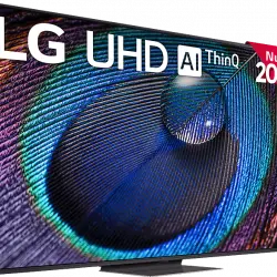 TV LED 65" - LG 65UR91006LA, UHD 4K, Inteligente α5 4K Gen6, Smart TV, DVB-T2 (H.265), Azul ceniza