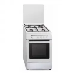 Vitrokitchen - Cocina Compacta  Con 4 Quemadores Y Horno - CB55BN