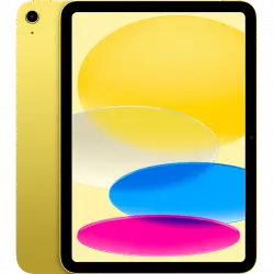 APPLE iPad (2022 10ª gen), 64 GB, Amarillo, WiFi, 10.9", Retina, Chip A14 Bionic, iPadOS 16