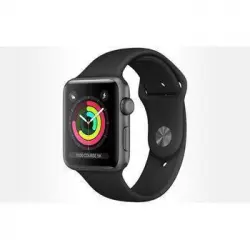 Apple Watch Series 3 42mm Gris Correa Deportiva Negra