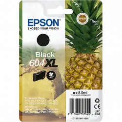 Cartucho de tinta - Epson 604XL INK, Tamaño XL, Hasta 500 páginas, Negro