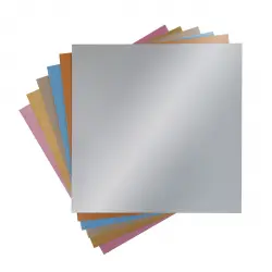 Cricut - Cartulina Poster Board 6 Hojas Colores Metálicos