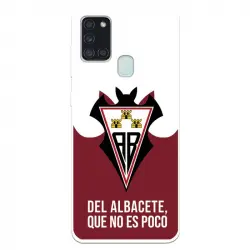 Funda Licencia Oficial Albacete Balompié Escudo del Albacete que no es Poco para Samsung Galaxy A21S