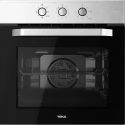 Horno - Teka HCB 6525 INOX, Multifunción, Limpieza Hydroclean, 71 l, 60 cm, Encastrable, Inox