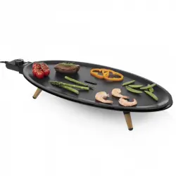 Princess 103200 Table Chef Elipse Pure Plancha de Cocina de Sobremesa 1800W Negro