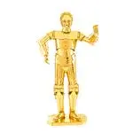 Puzzles de metal 3D DIY Metalearth Star Wars Gold C-3PO