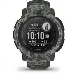 Reloj Conectado - Garmin - Instinct 2 - Camo Edition - Graphite Camo