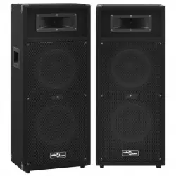 VidaXL Altavoces Pasivos Profesionales 1000W Negros