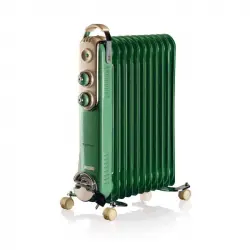 Ariete Vintage Radiador de Aceite 11 Elementos 2500W Verde