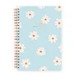 Cuaderno Charuca L floral blue punteado