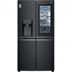 Frigorífico americano - LG GMX945MC9F, No Frost, 179.3 cm, 563 l, InstaView™ Door-in-Door™, DoorCooling+™, Negro