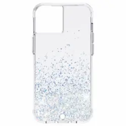 Funda Iphone 13 Pro Max Rígida Anticaídas 3m Purpurina Case Mate Transparente