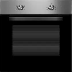 Horno - Midea MD65L40M0-B0, Multifunción, Esmalte fácil de limpiar, 70 l, 59.5 cm, Encastrable, Inox