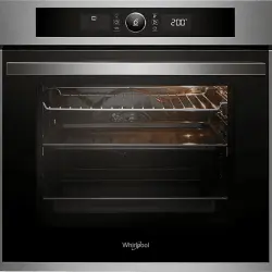 Horno - Whirlpool AKZ9 797 IX, Multifunción, Pirolítico, 73 l, 59.5 cm, Antihuellas, Inox