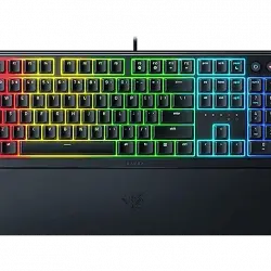 Teclado gaming - Razer Ornata V3, Por Cable, Retroiluminación, Ambidiestro, Membrana mecánica, QWERTY, Negro