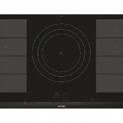 Encimera - Siemens EX975LVV1E, Eléctrica, Inducción, 3 zonas, 32 cm, Negro