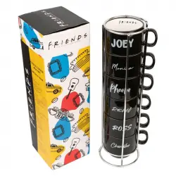 Erik Pack 6 Tazas de Café Friends