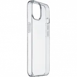 Funda - CellularLine CLEARDUOIPH14T, Para Apple iPhone 14, Trasera, TPU, Transaparente