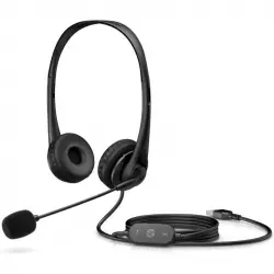 HP G2 Auriculares Estéreo USB Negros