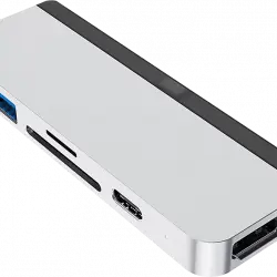 Hub USB - Hyper 6-IN-1 IPAD PRO USB-C HUB (S), 6 Puertos, 5 Gbit/s, Plata