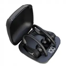 Ksix Sport Buds 2 Auriculares Deportivos Inalámbricos Negros