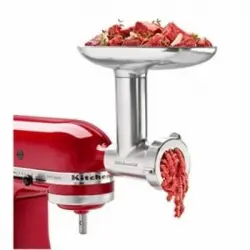 Picadora De Carne Accesorio Kitchenaid 5ksmmga - Metálica