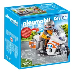 Playmobil City Action Moto de Emergencias