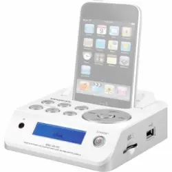 Reproductor Mp3 Sangean Mmc-96i Rs Base Para Ipod, Usb, Sd Wma,