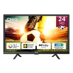 Tv Led 24" L24g5w, Reproductor Multimediausb, Dolby Audio, Sintonizador (dvb-t/t2/c/s/s2) Hdmi/usb/ci/rf Chiq