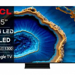 TV Mini LED 55" - TCL 55C805, QLED 4K, 144Hz Motion Clarity Pro, Dolby Atmos, Game Master Pro 2.0, Negro
