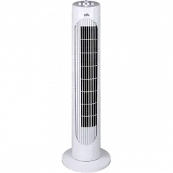 Ventilador de torre - OK OTF 785023 ES, 50 W, 3 velocidades, 5.21 m³/h, Blanco