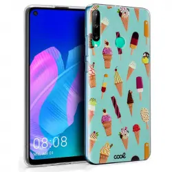 Cool Funda Silicona Dibujos Helados para Huawei P40 Lite E