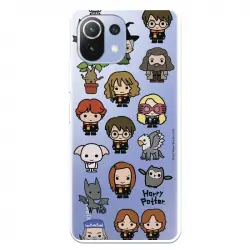 Funda Oficial de Harry Potter Personajes Iconos para Xiaomi Mi 11 Lite