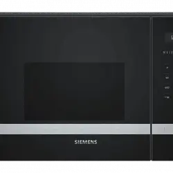 Microondas integrable - Siemens BF525LMS0, 800 W, 20 L, Descongelación, 5 potencias, Negro